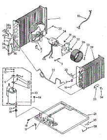 Unit parts for Whirlpool Heat Pump System AC1854XTO from AppliancePartsPros.com
