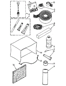 Optional Parts (Not Included) parts for Whirlpool Heat Pump System AC1854XTO from AppliancePartsPros.com