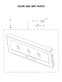 Door And Wifi Parts parts for Whirlpool Microwave WMHA9019HZ1 from AppliancePartsPros.com