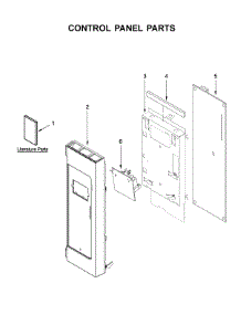 Control Panel Parts parts for Whirlpool Microwave WMH32519FZ3 from AppliancePartsPros.com