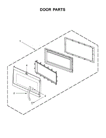 Door Parts parts for Whirlpool Microwave YWMH32519HB1 from AppliancePartsPros.com