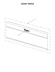 Door Parts parts for Whirlpool Microwave WML75011HW0 from AppliancePartsPros.com