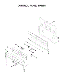 Control Panel Parts parts for Whirlpool Range WFE975H0HV1 from AppliancePartsPros.com