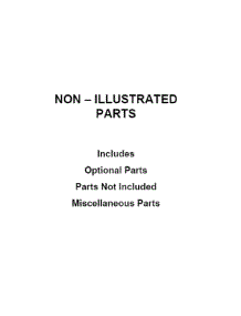 Optional Parts (Not Included) parts for Whirlpool Range WEE750H0HV0 from AppliancePartsPros.com