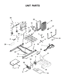 Unit Parts parts for Whirlpool Refrigerator WRS315SNHB01 from AppliancePartsPros.com