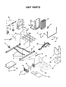 Unit Parts parts for Whirlpool Refrigerator WRS325SDHW01 from AppliancePartsPros.com