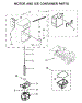 Motor And Ice Container Parts