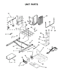 Unit Parts parts for Whirlpool Refrigerator WRS331SDHW00 from AppliancePartsPros.com