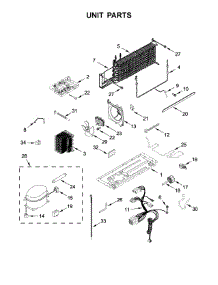 Unit Parts parts for Whirlpool Refrigerator WRT348FMEZ00 from AppliancePartsPros.com
