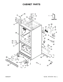 Whirlpool WRX986SIHZ00 Refrigerator Parts | Diagrams & OEM Fast Ship