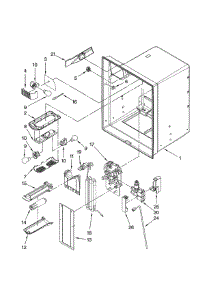 Refrigerator Liner Parts parts for Whirlpool Refrigerator GI5FSAXVY03 from AppliancePartsPros.com