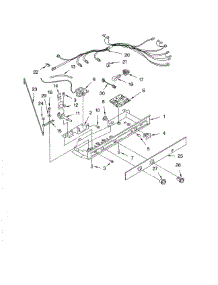 Control parts for Whirlpool Refrigerator ED5THAXMS10 from AppliancePartsPros.com