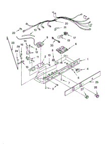 Control Parts parts for Whirlpool Refrigerator ED5SHAXMT10 from AppliancePartsPros.com
