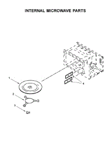 Internal Microwave Parts parts for Whirlpool Wall Oven WOC75EC0HV01 from AppliancePartsPros.com