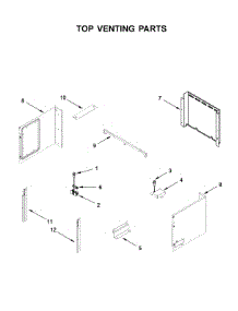 Top Venting Parts parts for Whirlpool Wall Oven WOC75EC0HV01 from AppliancePartsPros.com