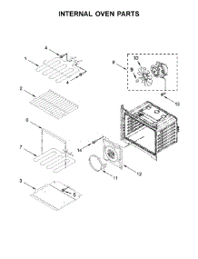 Internal Oven Parts parts for Whirlpool Wall Oven WOS72EC7HB00 from AppliancePartsPros.com
