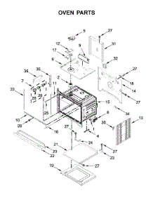 Oven Parts parts for Whirlpool Wall Oven WOS72EC7HV01 from AppliancePartsPros.com