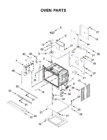 Oven Parts parts for Whirlpool Wall Oven WOD77EC7HS01 from AppliancePartsPros.com