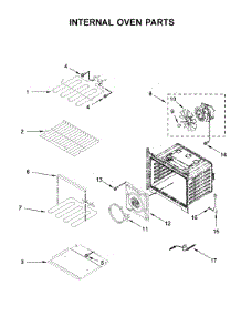 Internal Oven Parts parts for Whirlpool Wall Oven WODA7EC0HN01 from AppliancePartsPros.com