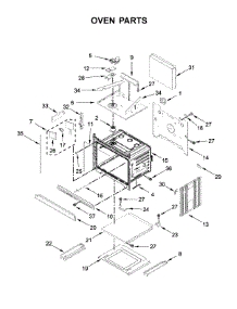 Oven Parts parts for Whirlpool Wall Oven WOC97EC0HZ01 from AppliancePartsPros.com