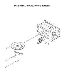 Internal Microwave Parts parts for Whirlpool Wall Oven WOC75EC7HS01 from AppliancePartsPros.com