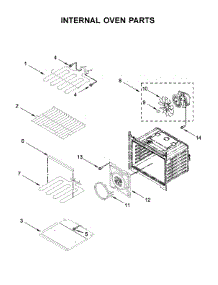 Internal Oven Parts parts for Whirlpool Wall Oven WOD77EC0HS01 from AppliancePartsPros.com
