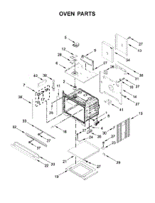 Oven Parts parts for Whirlpool Wall Oven WOD77EC0HS01 from AppliancePartsPros.com