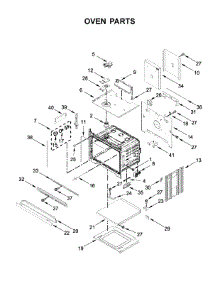 Oven Parts parts for Whirlpool Wall Oven WOD77EC0HW01 from AppliancePartsPros.com
