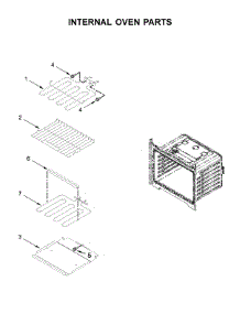 Internal Oven Parts parts for Whirlpool Wall Oven WOS51EC7HB01 from AppliancePartsPros.com