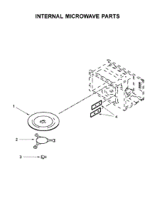 Internal Microwave Parts parts for Whirlpool Wall Oven WOC54EC0AS05 from AppliancePartsPros.com