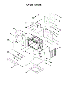 Oven Parts parts for Whirlpool Wall Oven WOD97EC0HZ00 from AppliancePartsPros.com