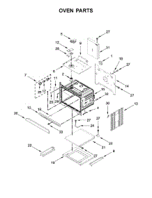 Oven Parts parts for Whirlpool Wall Oven WOC95EC0AB05 from AppliancePartsPros.com