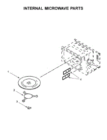Internal Microwave Parts parts for Whirlpool Wall Oven WOC95EC0AB05 from AppliancePartsPros.com