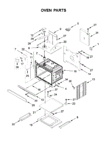 Oven Parts parts for Whirlpool Wall Oven WOC97ES0ES04 from AppliancePartsPros.com