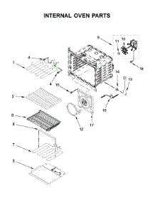 Internal Oven Parts parts for Whirlpool Wall Oven WOC97ES0ES04 from AppliancePartsPros.com