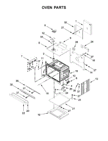 Oven Parts parts for Whirlpool Wall Oven WOD51EC7AB06 from AppliancePartsPros.com