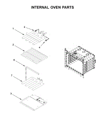 Internal Oven Parts parts for Whirlpool Wall Oven WOD51EC0AS06 from AppliancePartsPros.com