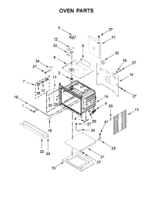 Oven Parts parts for Whirlpool Wall Oven WOS51EC7AB05 from AppliancePartsPros.com
