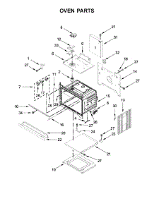 Oven Parts parts for Whirlpool Wall Oven WOS51EC0AW05 from AppliancePartsPros.com