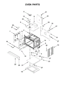 Oven Parts parts for Whirlpool Wall Oven WOS92EC0AS05 from AppliancePartsPros.com
