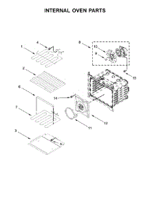 Internal Oven Parts parts for Whirlpool Wall Oven WOS92EC0AS05 from AppliancePartsPros.com