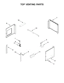 Top Venting Parts parts for Whirlpool Wall Oven WOC54EC7HB01 from AppliancePartsPros.com