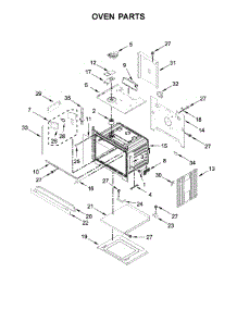 Oven Parts parts for Whirlpool Wall Oven WOSA2EC0HZ01 from AppliancePartsPros.com