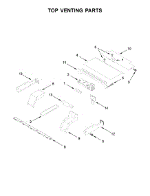 Top Venting Parts parts for Whirlpool Wall Oven WOD51ES4EW01 from AppliancePartsPros.com