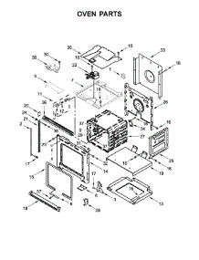 Oven Parts parts for Whirlpool Wall Oven WOD51ES4EB01 from AppliancePartsPros.com
