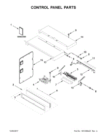 Control Panel Parts parts for Whirlpool Wall Oven WOC54EC0HS00 from AppliancePartsPros.com