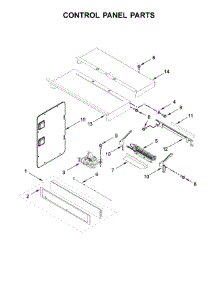 Control Panel Parts parts for Whirlpool Wall Oven WOC54EC7HB00 from AppliancePartsPros.com