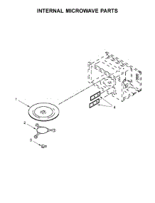Internal Microwave Parts parts for Whirlpool Wall Oven WOC54EC7HB00 from AppliancePartsPros.com