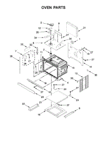 Oven Parts parts for Whirlpool Wall Oven WOCA7EC0HN00 from AppliancePartsPros.com