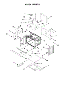 Oven Parts parts for Whirlpool Wall Oven WOC97EC0HZ00 from AppliancePartsPros.com